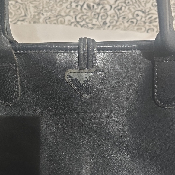 Longchamp Black Satchel with Structured Design - Picture 5 of 9